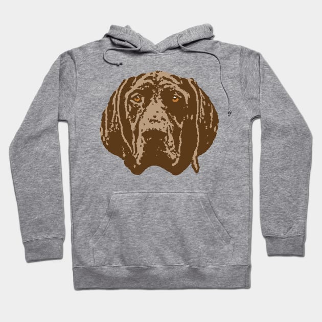 German Shorthaired Pointer Hoodie by childofthecorn